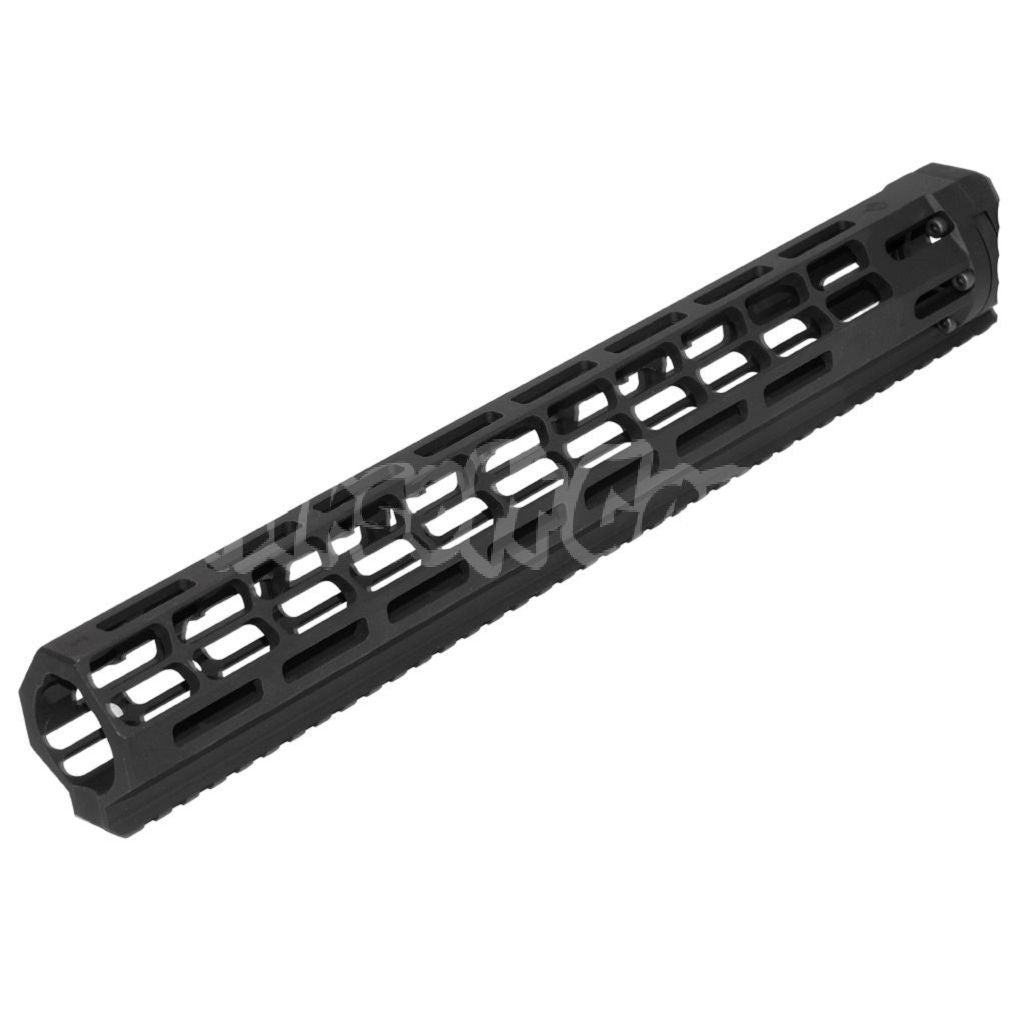 Airsoft APS EMG Licensed Falkor Defense Recce 14.6" Inches TRANNY M-LOK Handguard Rail System for M4 M16 AEG Anodized Black