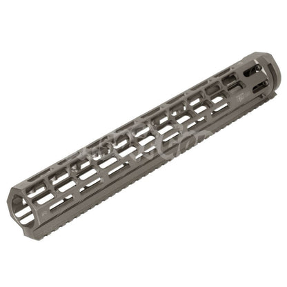 Airsoft APS EMG Licensed Falkor Defense Recce 14.6" Inches TRANNY M-LOK Handguard Rail System for M4 M16 AEG Anodized Charcoal Grey