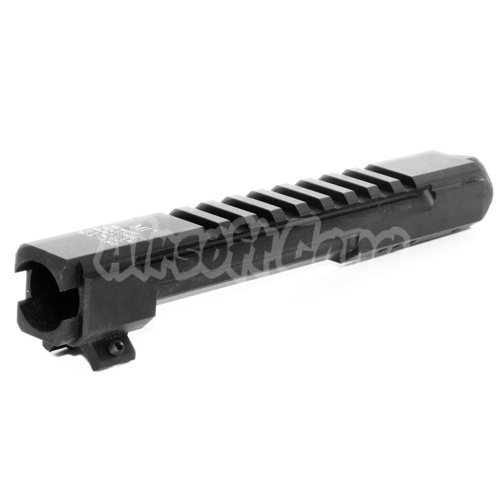 5KU Aluminum 20mm AK Railed Gas Tube For LCT GHK AK Series AEG GBB Rifle Black