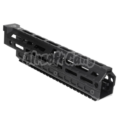 Airsoft 5KU 292mm Extended M-LOK Universal Handguard Kit Rail System for LCT GHK CYMA D-BOYS E&L AK47 AK74 Series Airsoft Rifle Black