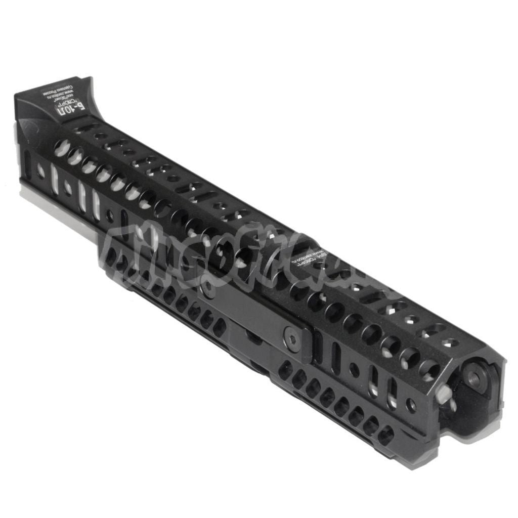 Airsoft 5KU 254mm SPORT 1 Modular Handguard Kit Rail System for D-BOYS GHK LCT AKM AK74 AK102 AK104 AK105 Series Airsoft Rifle Black