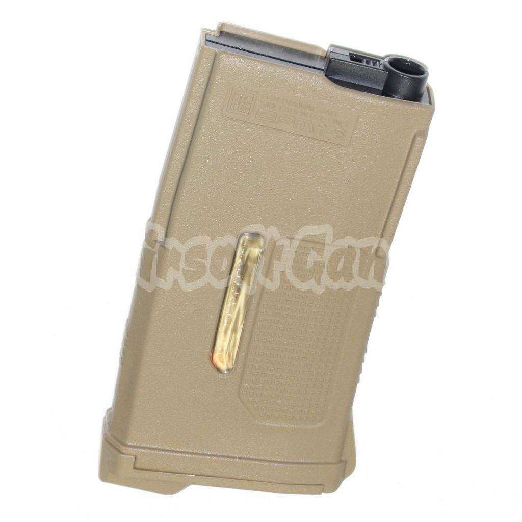 PTS 170rd EPM1-S Short Type Magazine For KWA G&P VFC Tokyo Marui M4 AEG Airsoft Dark Earth