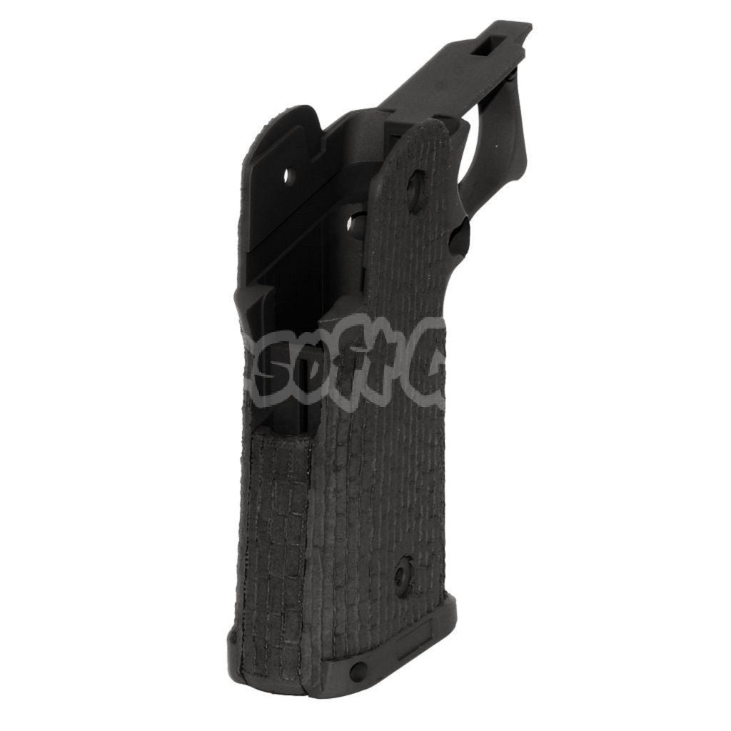 Airsoft ARMY Stippled Pistol Grip For R501 Costa Carry Comp R601 TTI Combat Master EMG AW WE Tokyo Marui Hi-Capa GBB Pistol Black