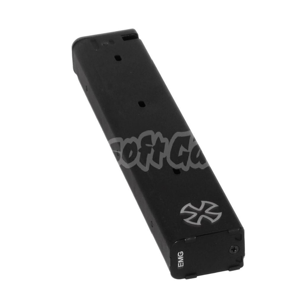 Airsoft APS EMG Noveske Logo 48rd Mid-Cap Magazine for EMG Noveske Space Invader PCC Series AEG Rifle Black