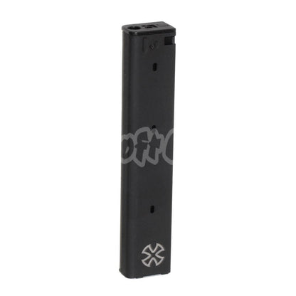 Airsoft APS EMG Noveske Logo 48rd Mid-Cap Magazine for EMG Noveske Space Invader PCC Series AEG Rifle Black