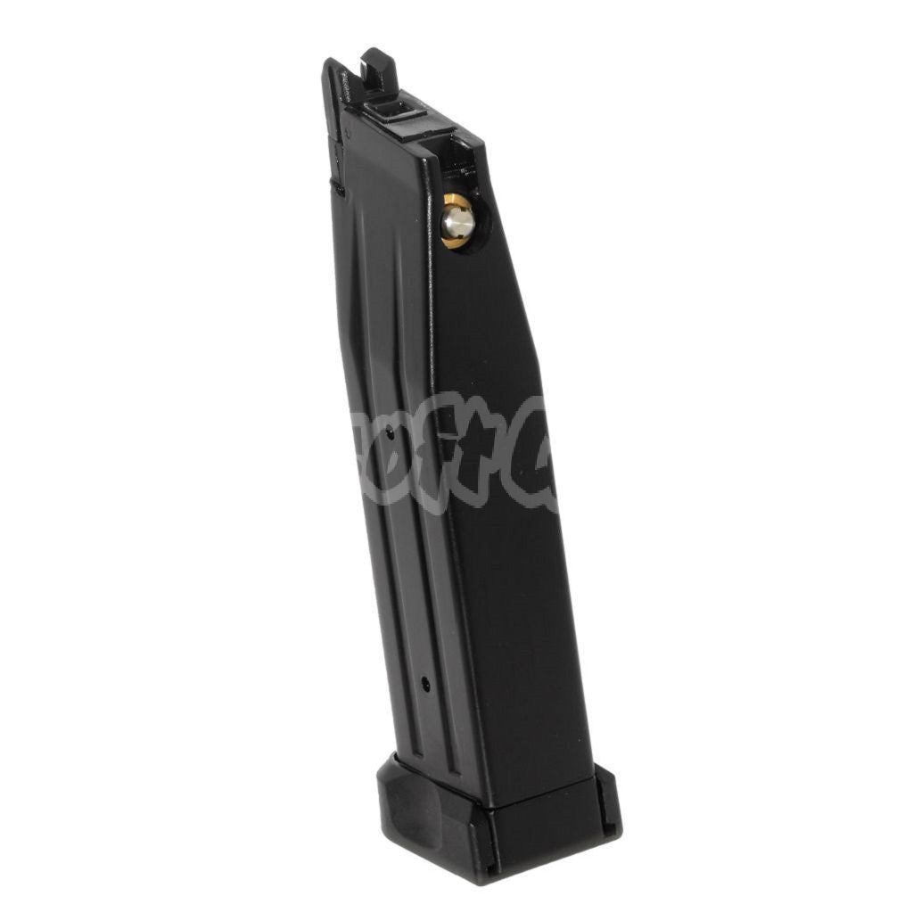 30rd Gas Magazine for ARMY R501 R601 R603 R604 / KJ KP-05 / Zeon / EMG SAI STI TTI / AW / WE / Tokyo Marui Hi-Capa GBB Pistol Black