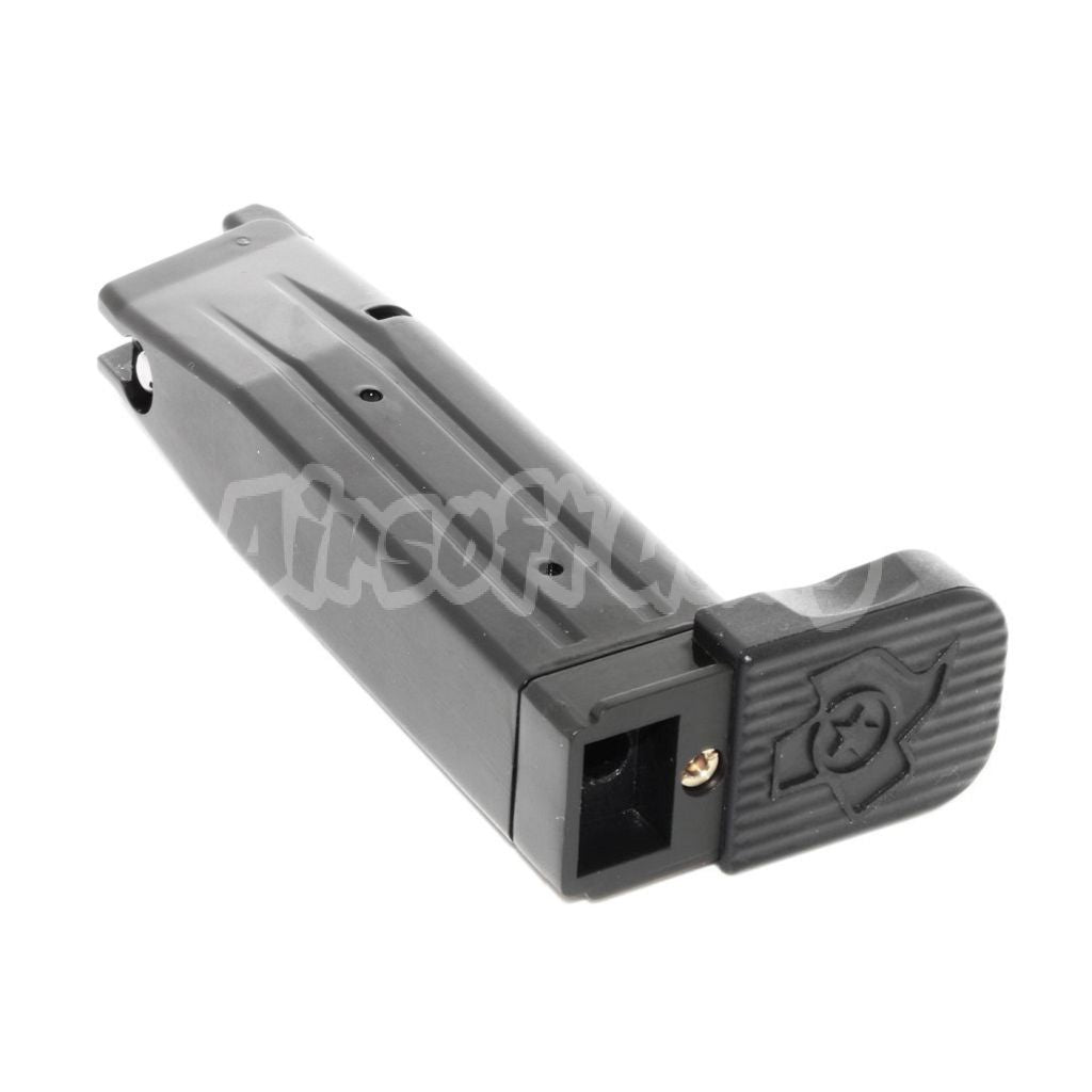 30rd Gas Magazine for ARMY R501 R601 R603 R604 / KJ KP-05 / Zeon / EMG SAI STI TTI / AW / WE / Tokyo Marui Hi-Capa GBB Pistol Black