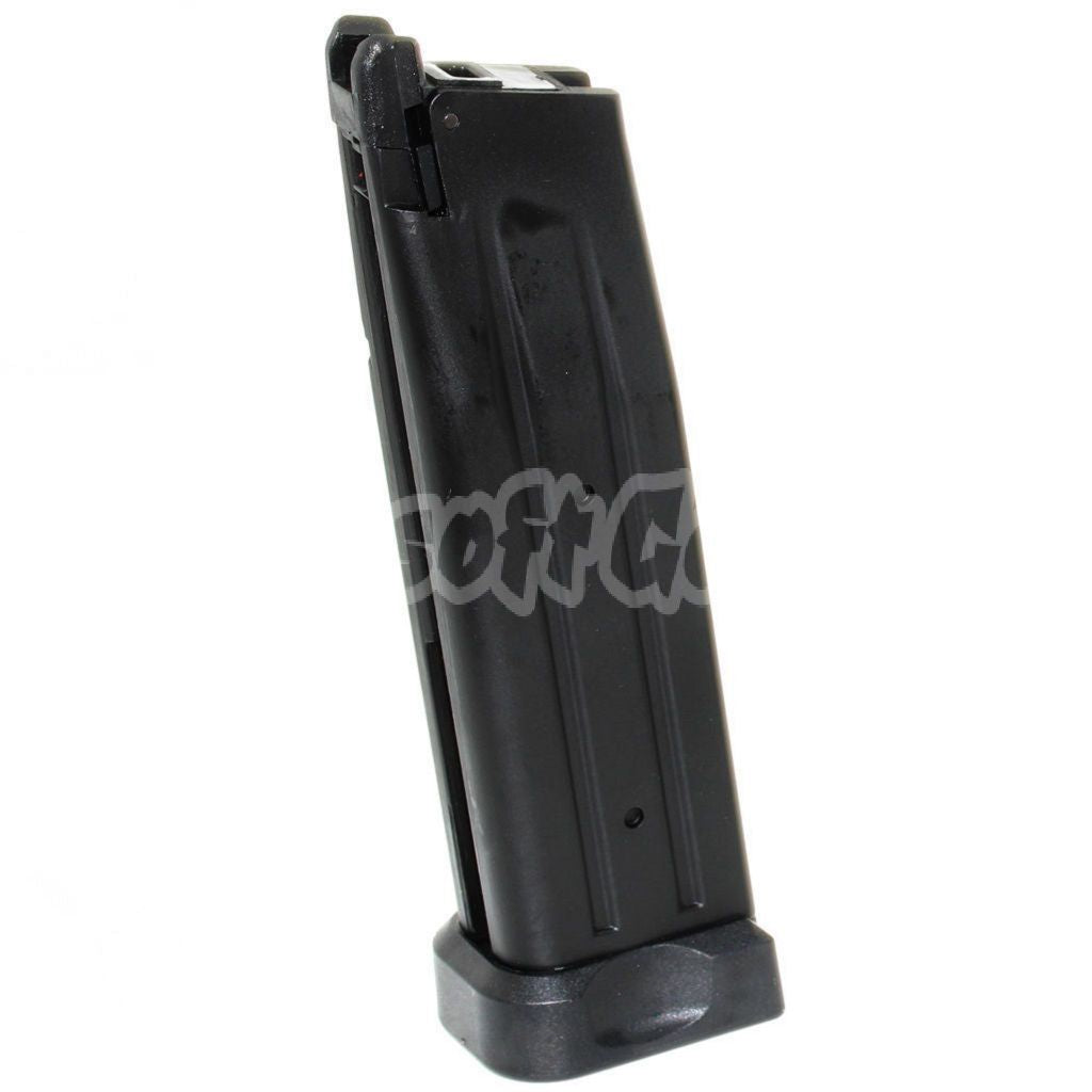 30rd Gas Magazine for ARMY R501 R601 R603 R604 / KJ KP-05 / Zeon / EMG SAI STI TTI / AW / WE / Tokyo Marui Hi-Capa GBB Pistol Black