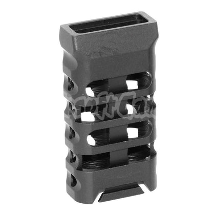 5KU CNC Aluminum KeyMod M-LOK Ultralight Vertical Grip Type-1 Horizontal Black