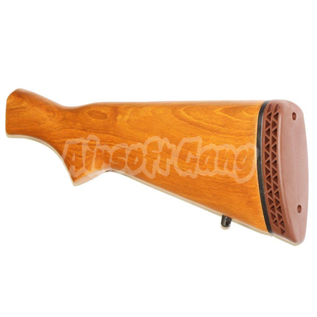 APS Real Wood Butt Stock For APS Classic Style MK2 MK-II MK3 MK-III CAM870 Gas Shotguns