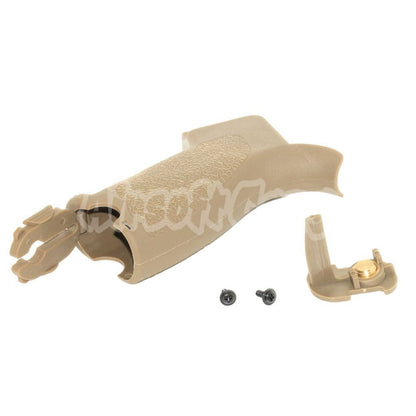 E&C BCM Style Motor Grip For E&C 416A5 Tokyo Marui M4 M16 416 Series AEG Rifle Dark Earth Tan