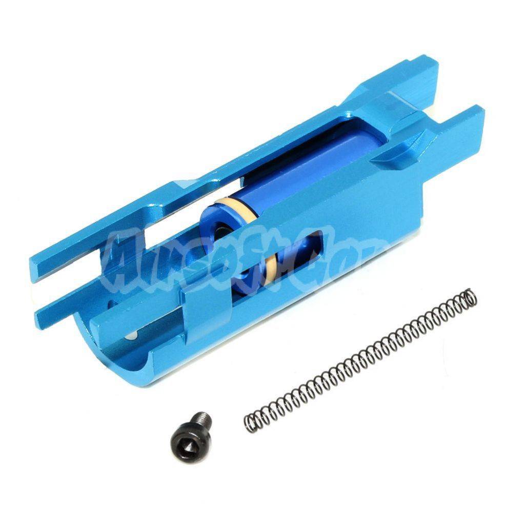 KF CNC Aluminum Speed Piston Blowback Housing For Tokyo Marui 1911 Hi-Capa Series GBB Pistols Blue