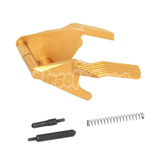 KF Aluminum Slide Safety Lock Thumb Safety-Ambi For Tokyo Marui Hi-Capa GBB Gold