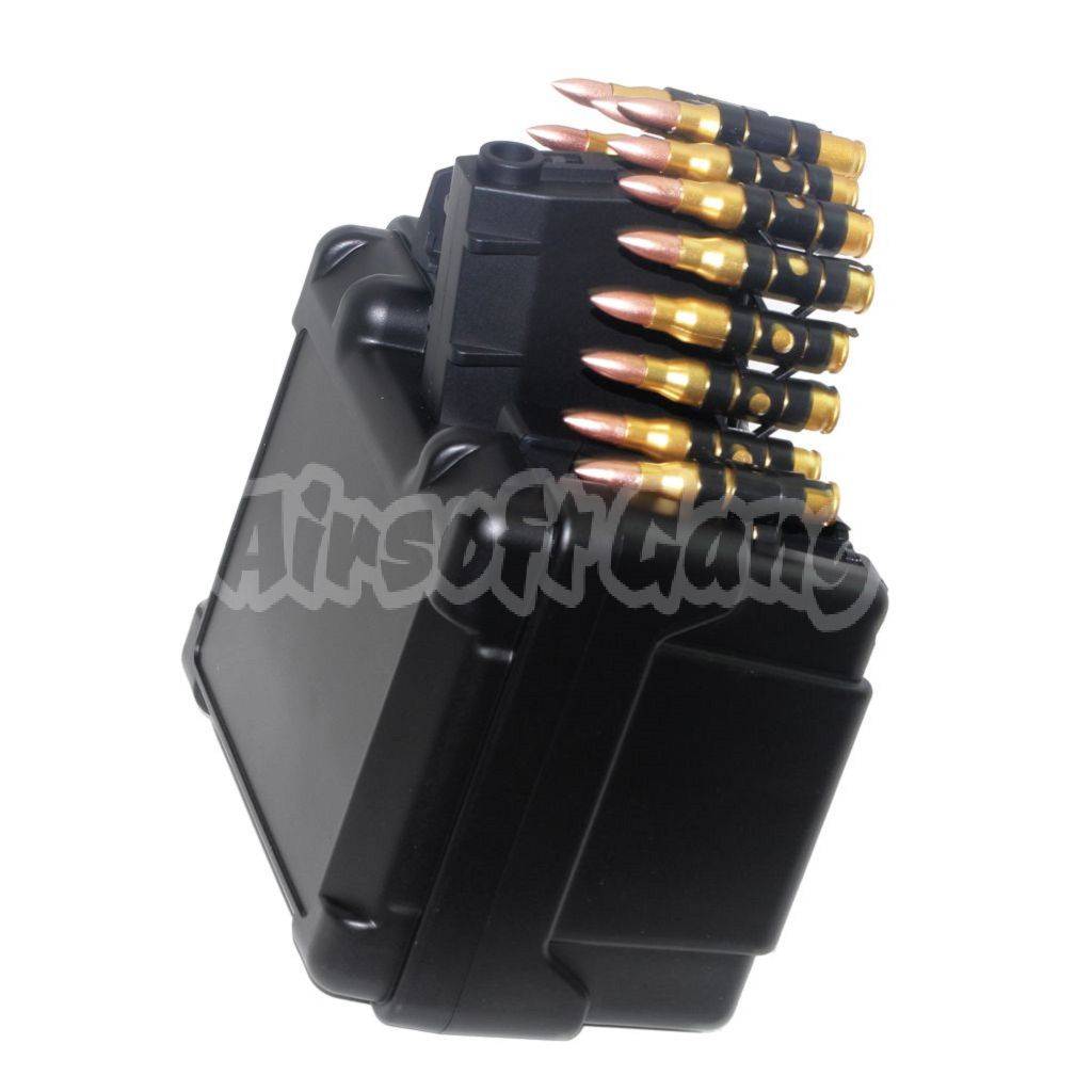 JG Golden Eagle 2600rd Electric Drum Magazine For Golden Eagle FightLite MCR LMG M4 AEG Rifle