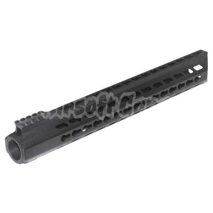 JG Golden Eagle 390mm Aluminum Free Float Keymod RAS Handguard Rail System For Golden Eagle 3202 M200 Sniper Rifle Black