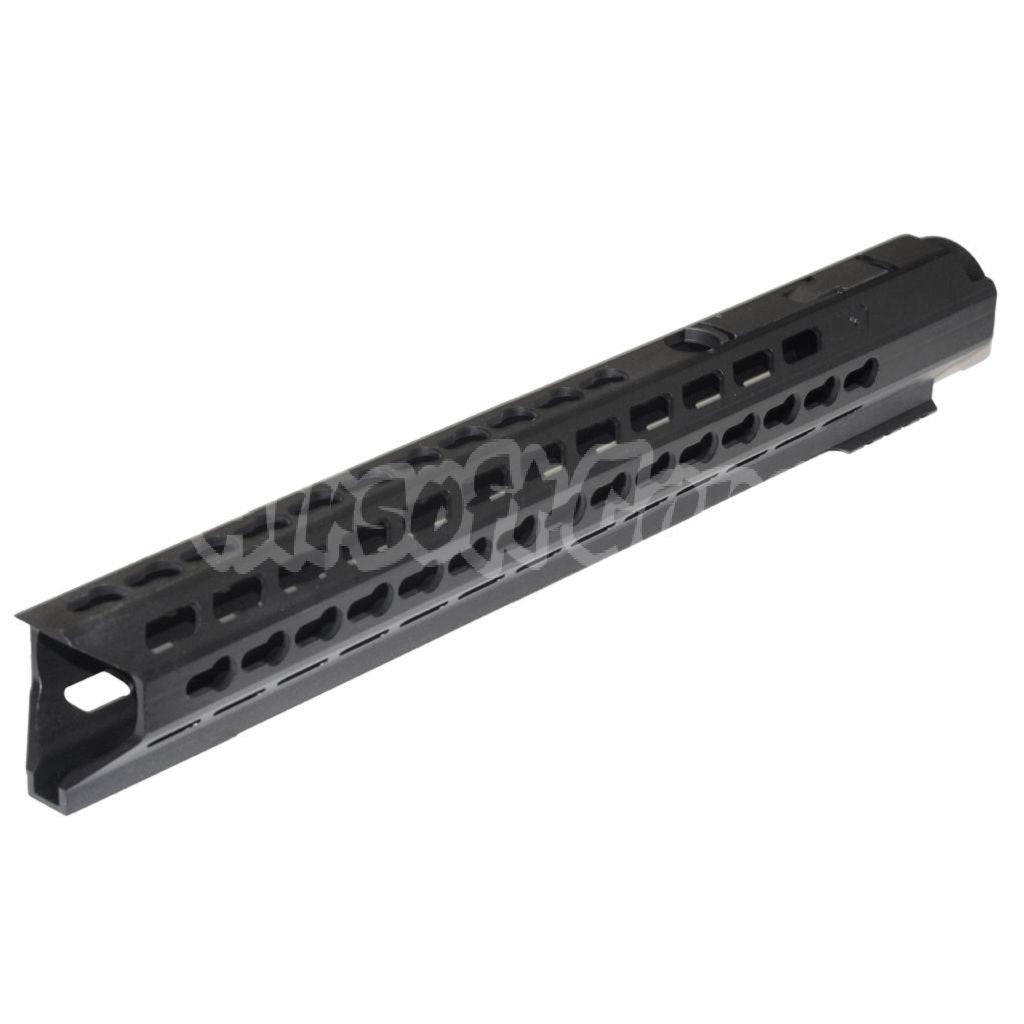 JG Golden Eagle 390mm Aluminum Free Float Keymod RAS Handguard Rail System For Golden Eagle 3202 M200 Sniper Rifle Black