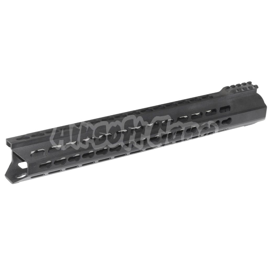 JG Golden Eagle 390mm Aluminum Free Float Keymod RAS Handguard Rail System For Golden Eagle 3202 M200 Sniper Rifle Black