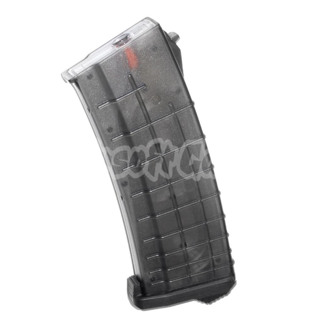 PTS 155rd TPM-AK Mid-Cap Magazine For ARCTURUS CYMA APS D-Boys ICS JG G&P Tokyo Marui AK Series AEG Rifle Translucent Black