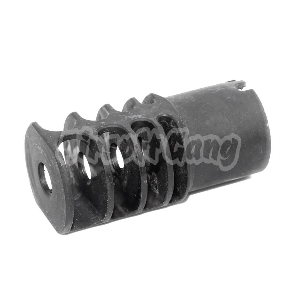 5KU 63mm RRD-4C Muzzle Brake Flash Hider +24mm CW Clockwise Thread Black