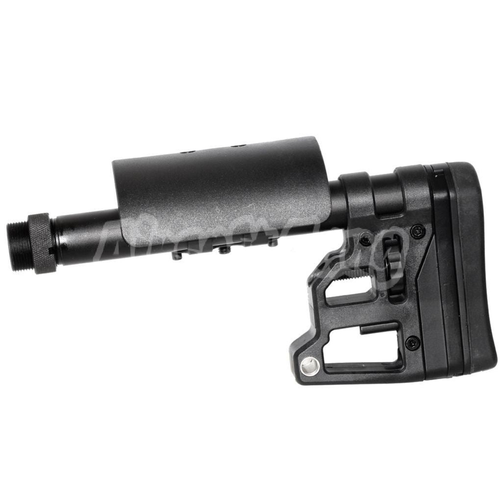 CYMA Tactical SPR Stock for CYMA CM708 Series Sniper Rifle / Tokyo Marui M4 AEG Rifle Black