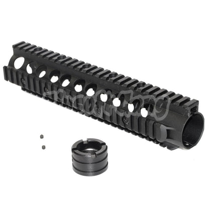 CYMA 10.5" Inches 265mm Aluminum Upper Cut RAS Handguard Rail System for CYMA G&P VFC King Arms Tokyo Marui M4 AEG GBB Rifle