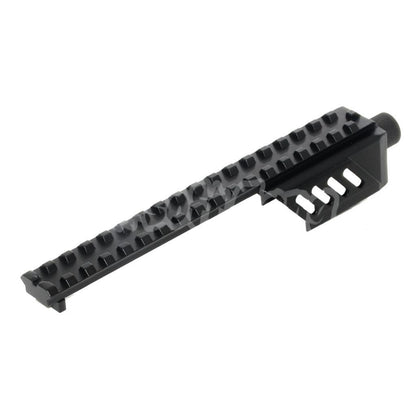 CYMA 187mm Barrel Extension Attachment Mount Rail for CYMA CM127 G18C AEP Pistol Black