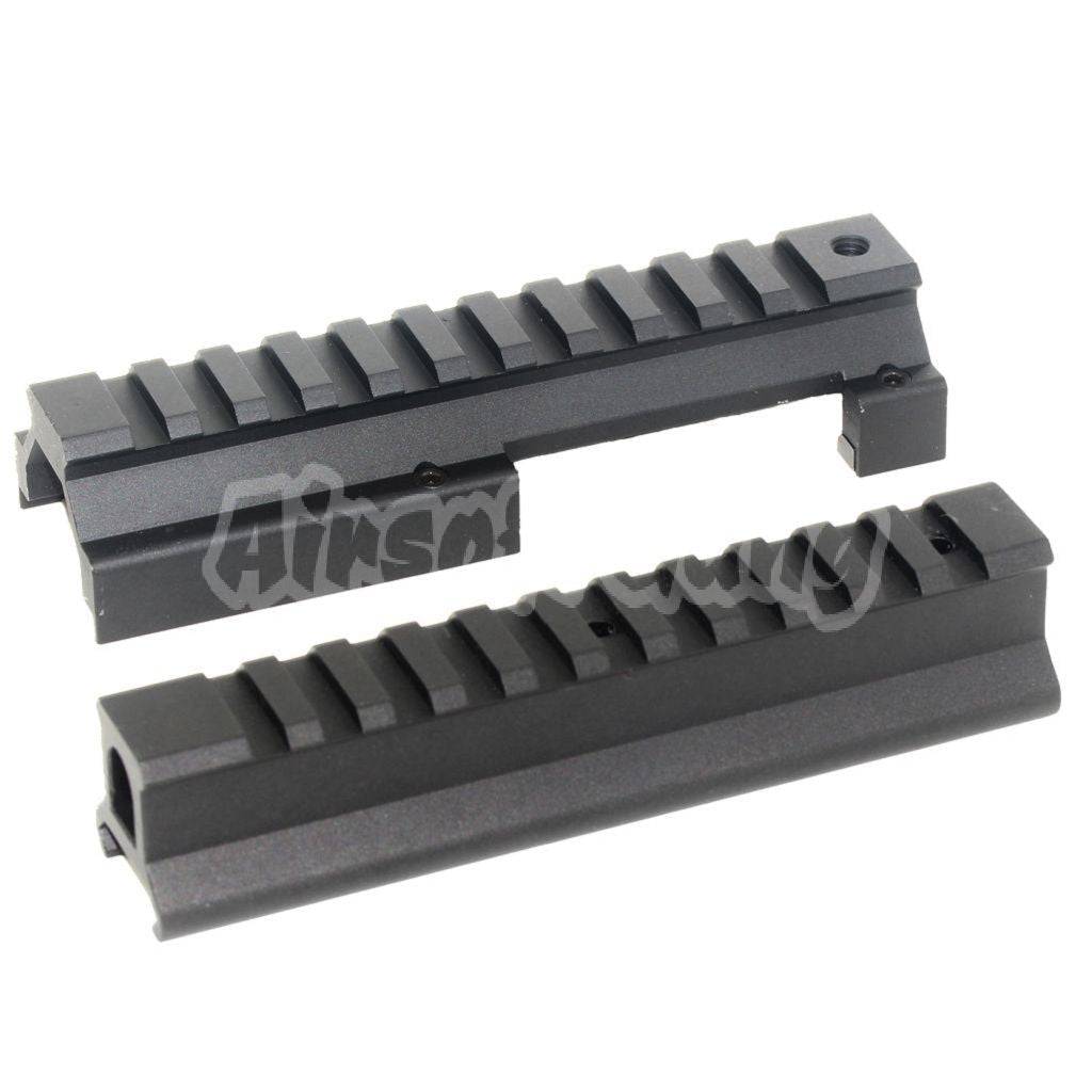 CYMA 130mm High Low 20mm Rail Scope Mount Set for CYMA Tokyo Marui VFC MP5 Series GBB AEG Rifle