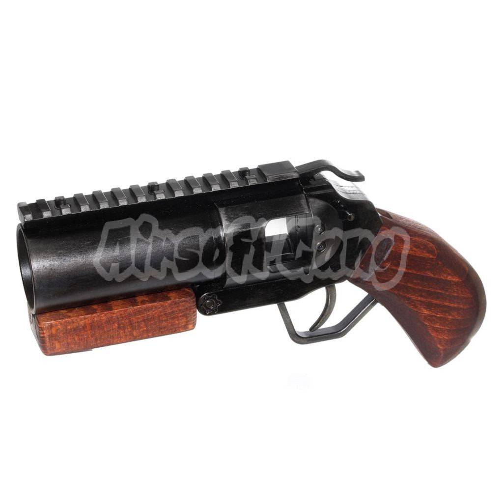 SG ShowGuns Tactical Real Wood Grip 40mm Pistol Grenade Launcher