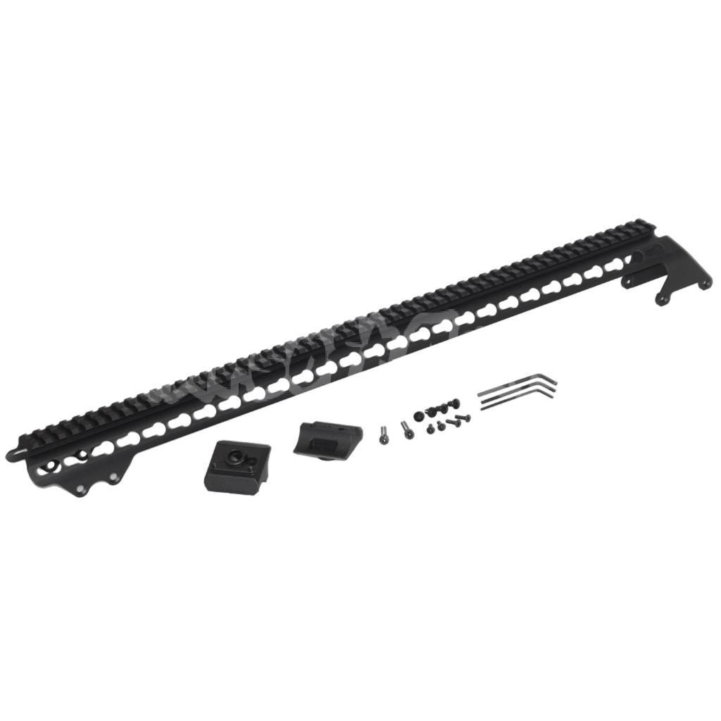 CYMA 537mm Aluminium KeyMod Top Rail System For CYMA Tokyo Marui M870 Series Shotgun