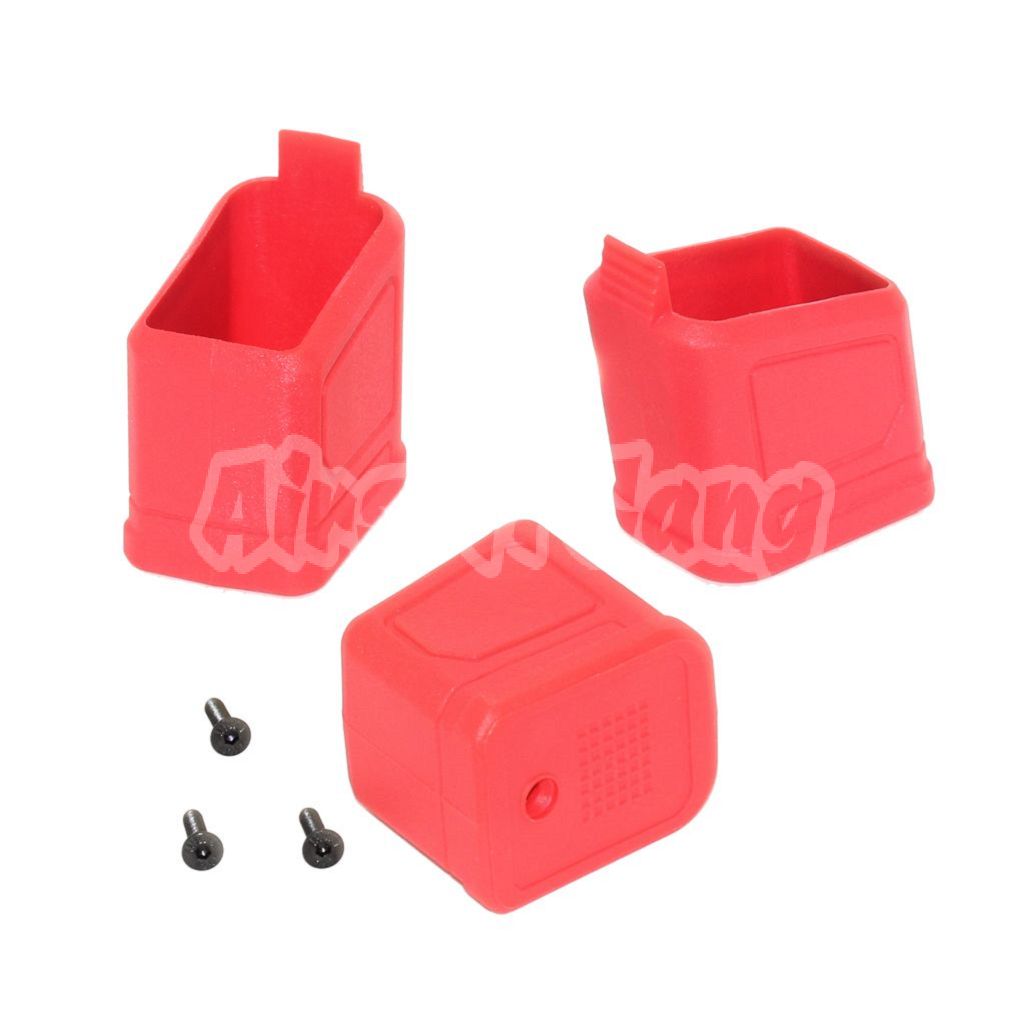 PTS EPM-AR9 Magazine Baseplate (3pcs) Red