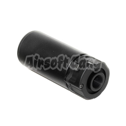 Airsoft 5KU 92mm Mini Suppressor Silencer with Spitfire Tracer -14mm CCW Black