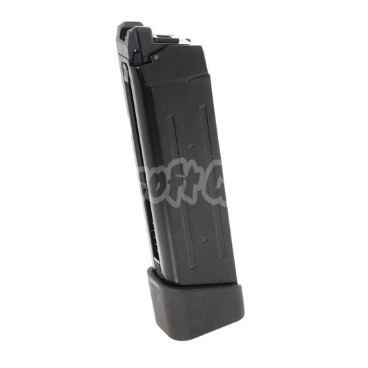 Airsoft APS EMG TTI 23rd Co2 Magazine for ISSC M22 / EMG TTI SAI BLU / APS / ARMY / BELL / UMAREX / Elite force / VFC / AW / WE / Tokyo Marui G17 G18C G34 G-Series GBB Pistol Black