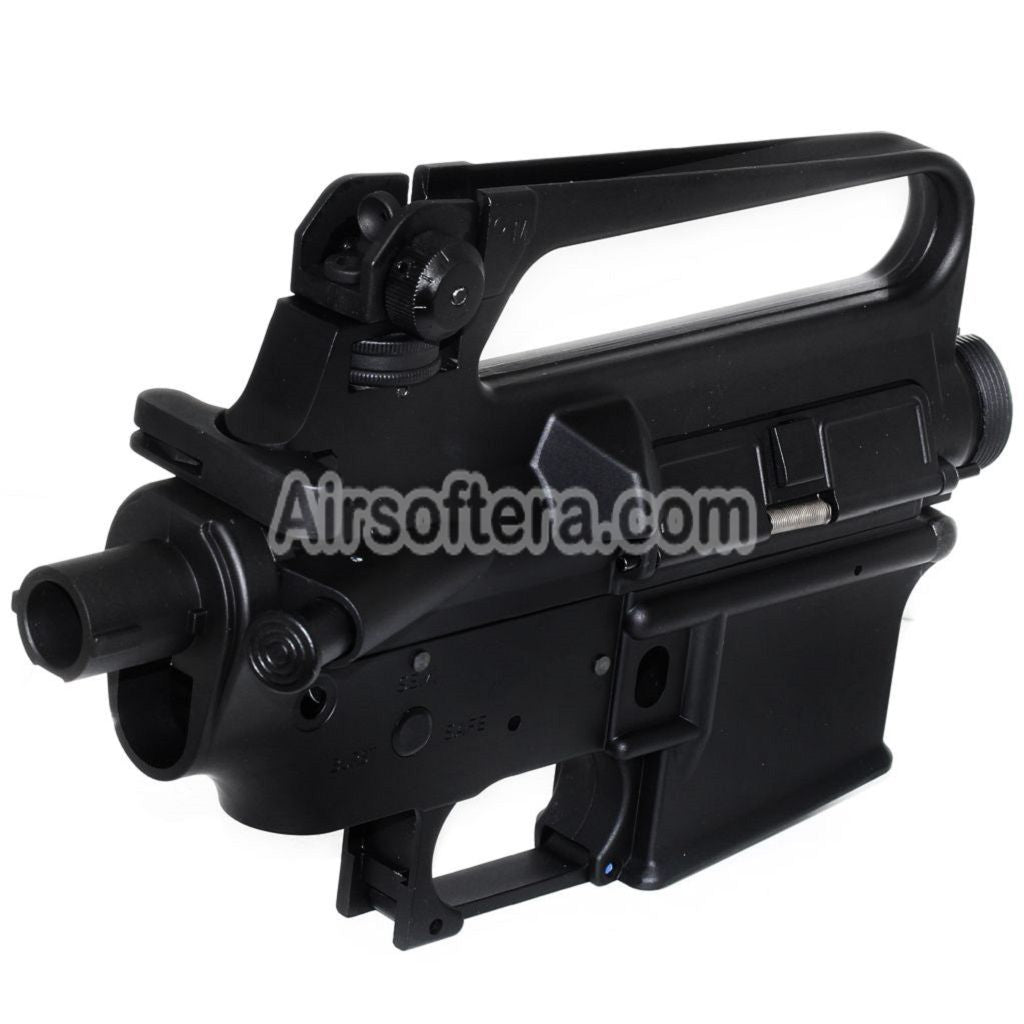 Airsoft E&C M16A2 Upper Lower Metal Body Receiver For E&C Tokyo Marui M4 M16 Series AEG Rifles Black