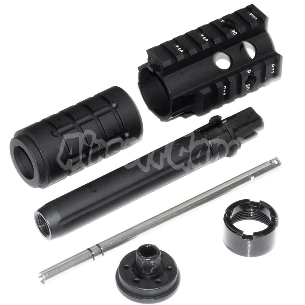 Airsoft APS 166mm Mini Patriot Front Kit Outer Barrel Free Float