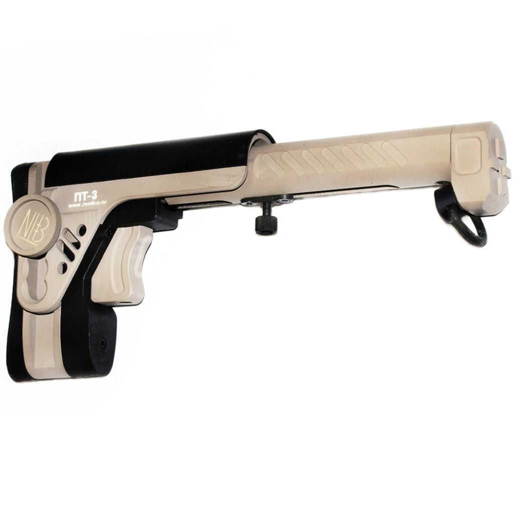 Airsoft 5KU PT-3 AK Telescopic Side Folding Stock for CYMA D-Boys LCT GHK AK Series AEG GBB Rifle