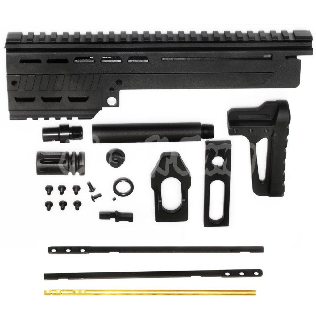 Airsoft King Arms Max 11 MK12 Handguard Barrel Kit for KWA / KSC M11A4 M11 GBB Rifle