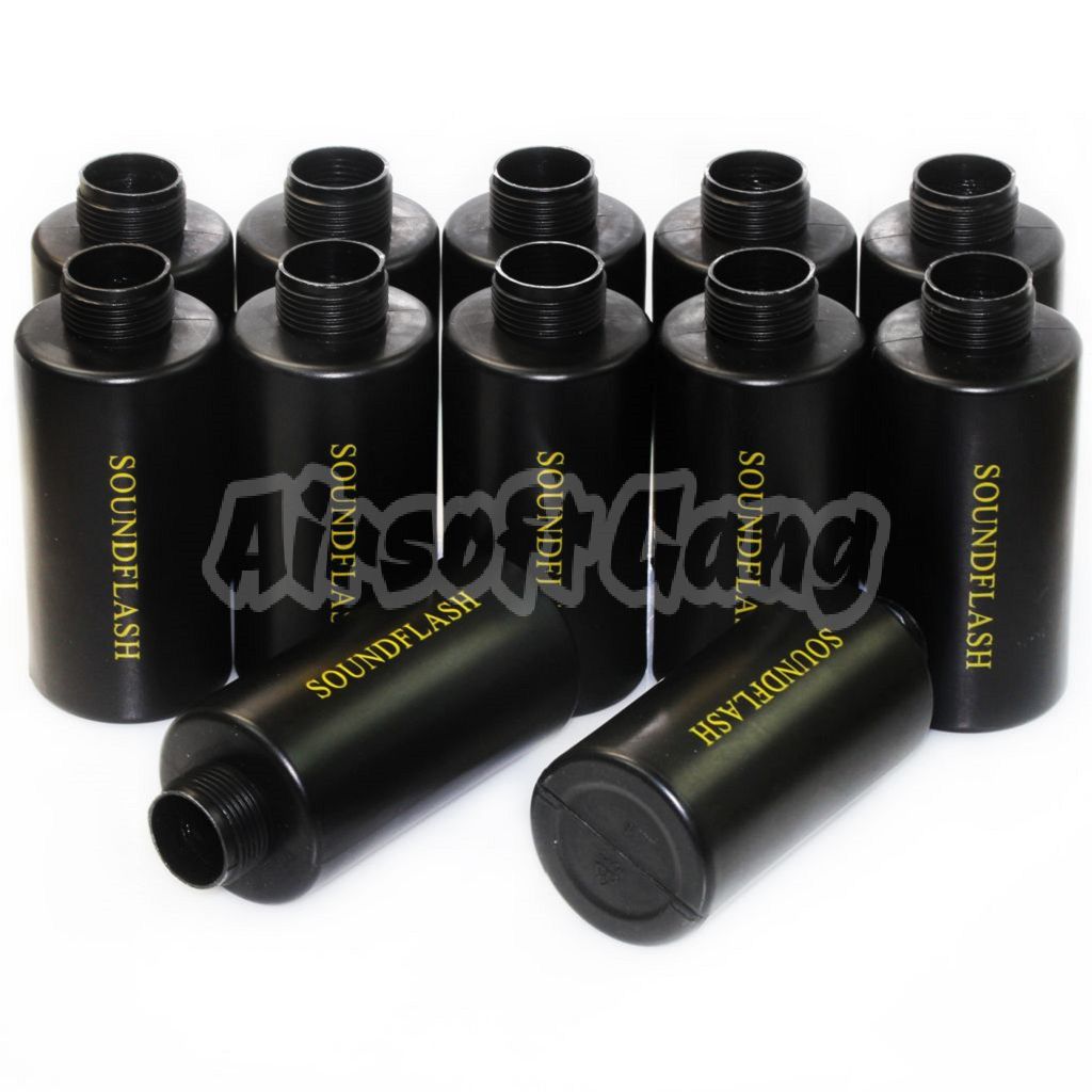 Airsoft APS HAKKOTSU 12pcs Thunder B Co2 Sound Grenade Replacement Shell Bottle