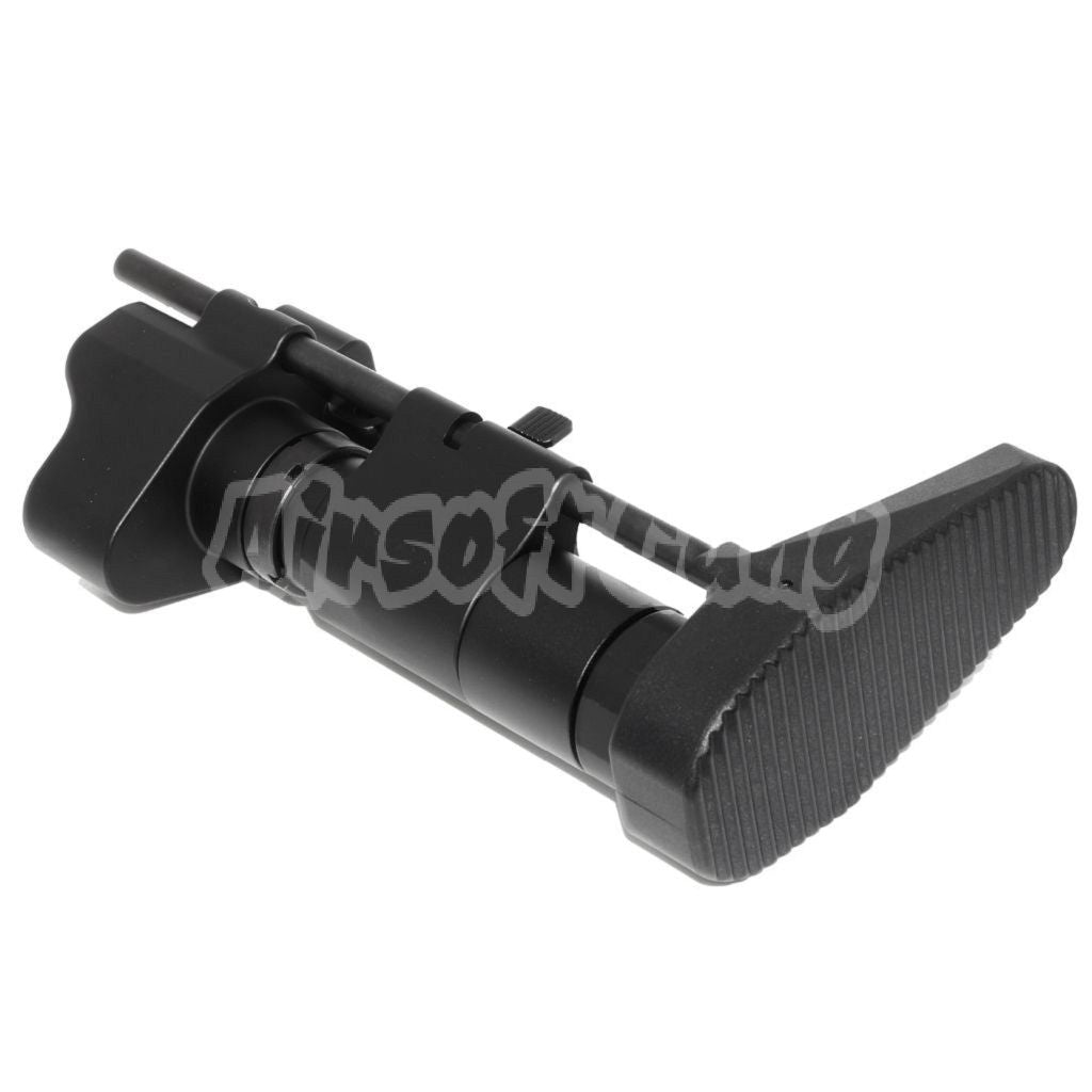 Airsoft CNC Aluminum Retractable Stock with Adaptor For CYMA Tokyo Marui MP5 Series AEG Rifles