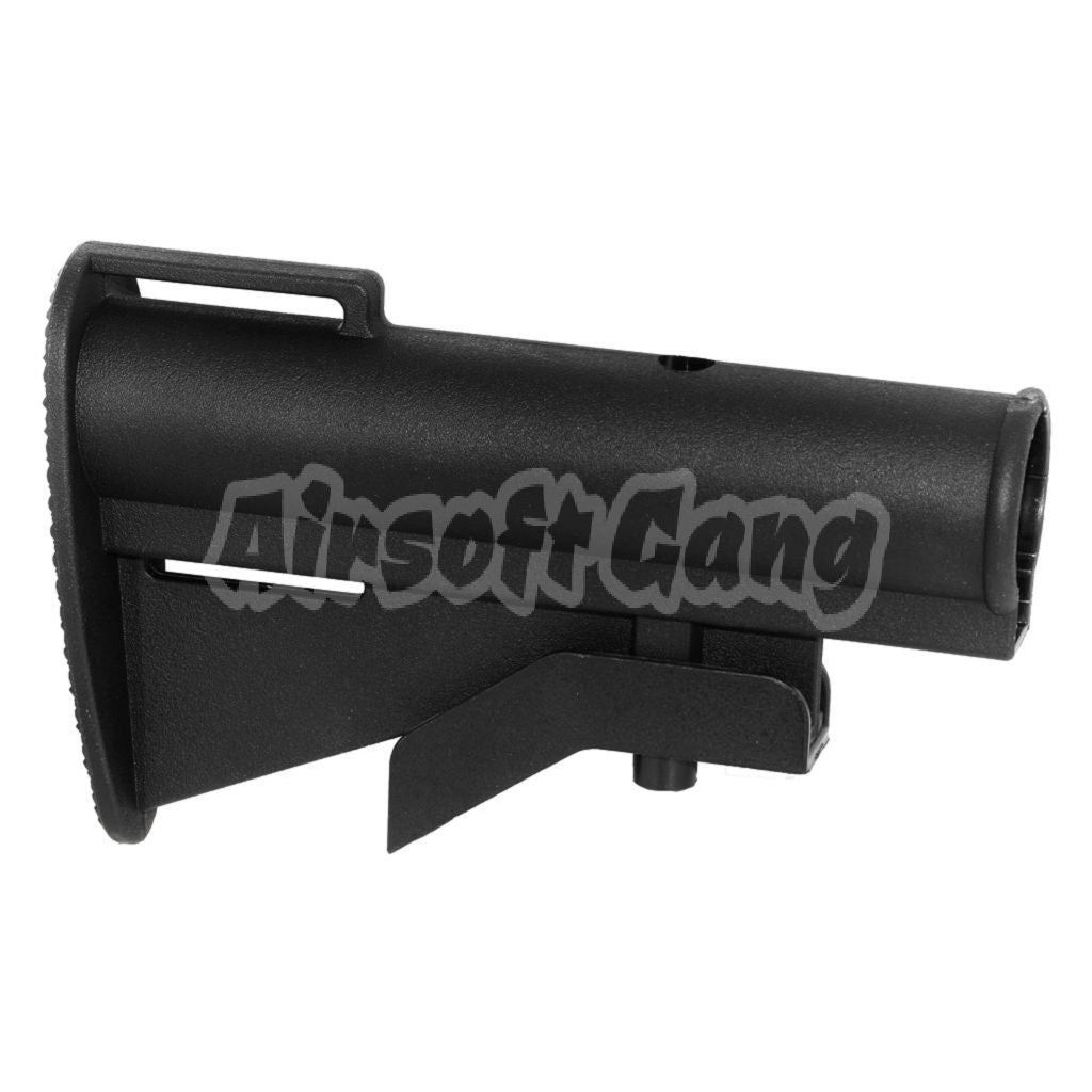 Airsoft M733 XM177 Stock For CYMA  JG G&G G&P Echo1 Classic Army ICS Tokyo Marui M4 M16 Series AEG Rifles Black