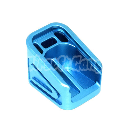 Airsoft Aluminium Magazine Base Plate B For APS ACP SHARK / Tokyo Marui G17 G18C GBB Pistol Magazine Blue