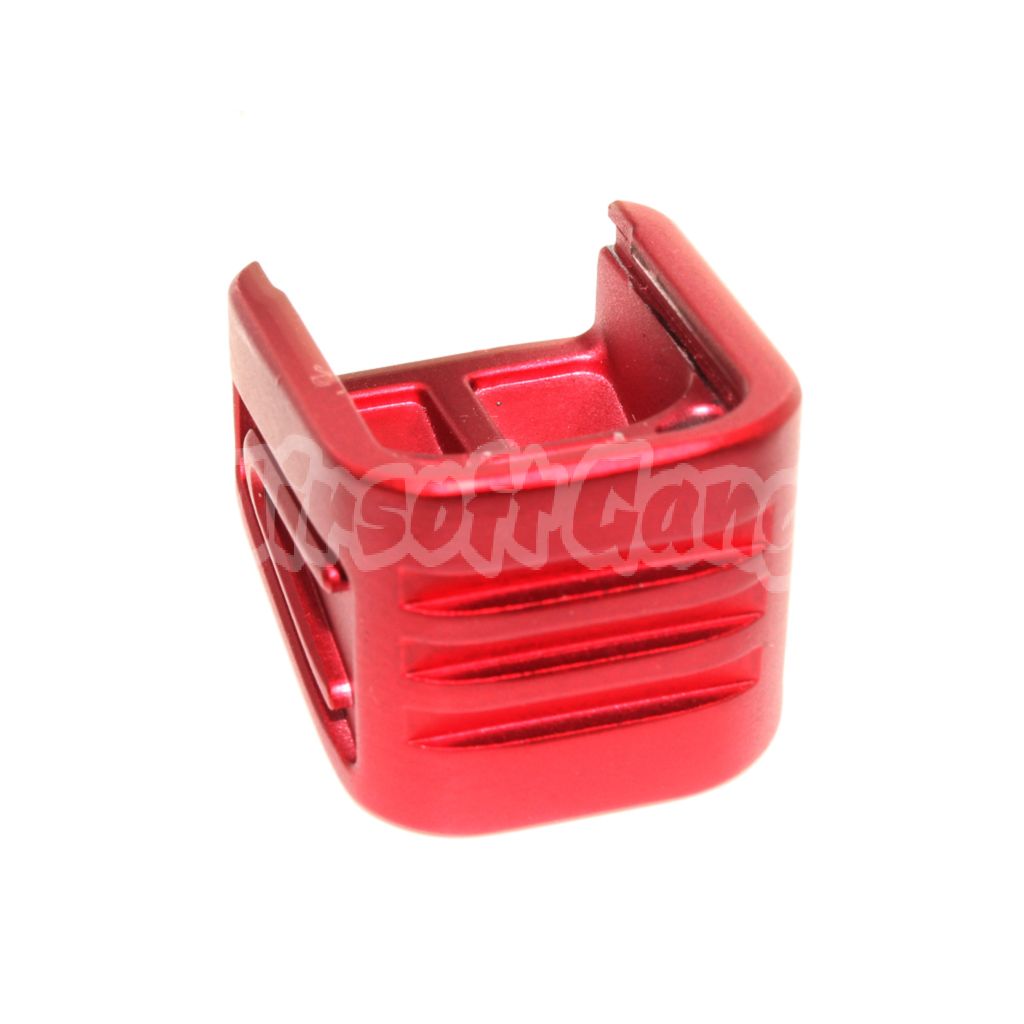 Airsoft Aluminium Magazine Base Plate B For APS ACP SHARK / Tokyo Marui G17 G18C GBB Pistol Magazine Red