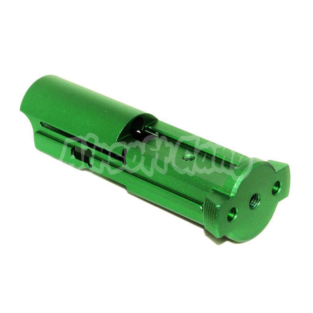 Airsoft 5KU CNC Aluminium Light Weight Bolt Carrier Blowback Unit For ACTION ARMY AAP01 Series GBB Pistols Green