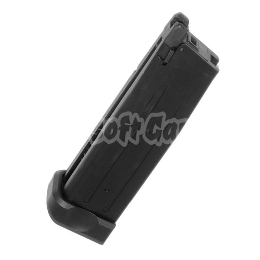 Airsoft 30rd Gas Magazine for E&C BELL ARMY R501 R601 R603 R604 / KJ KP-05 / Zeon / EMG SAI STI TTI / AW / WE / Tokyo Marui Hi-Capa GBB Pistol Black