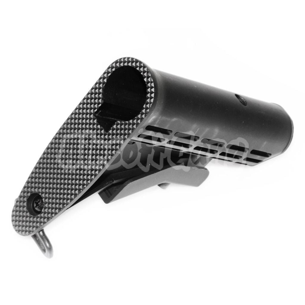 Airsoft 165mm Polymer Stock For M4 M16 Series AEG Rifles Black