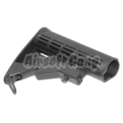 Airsoft 165mm Polymer Stock For M4 M16 Series AEG Rifles Black