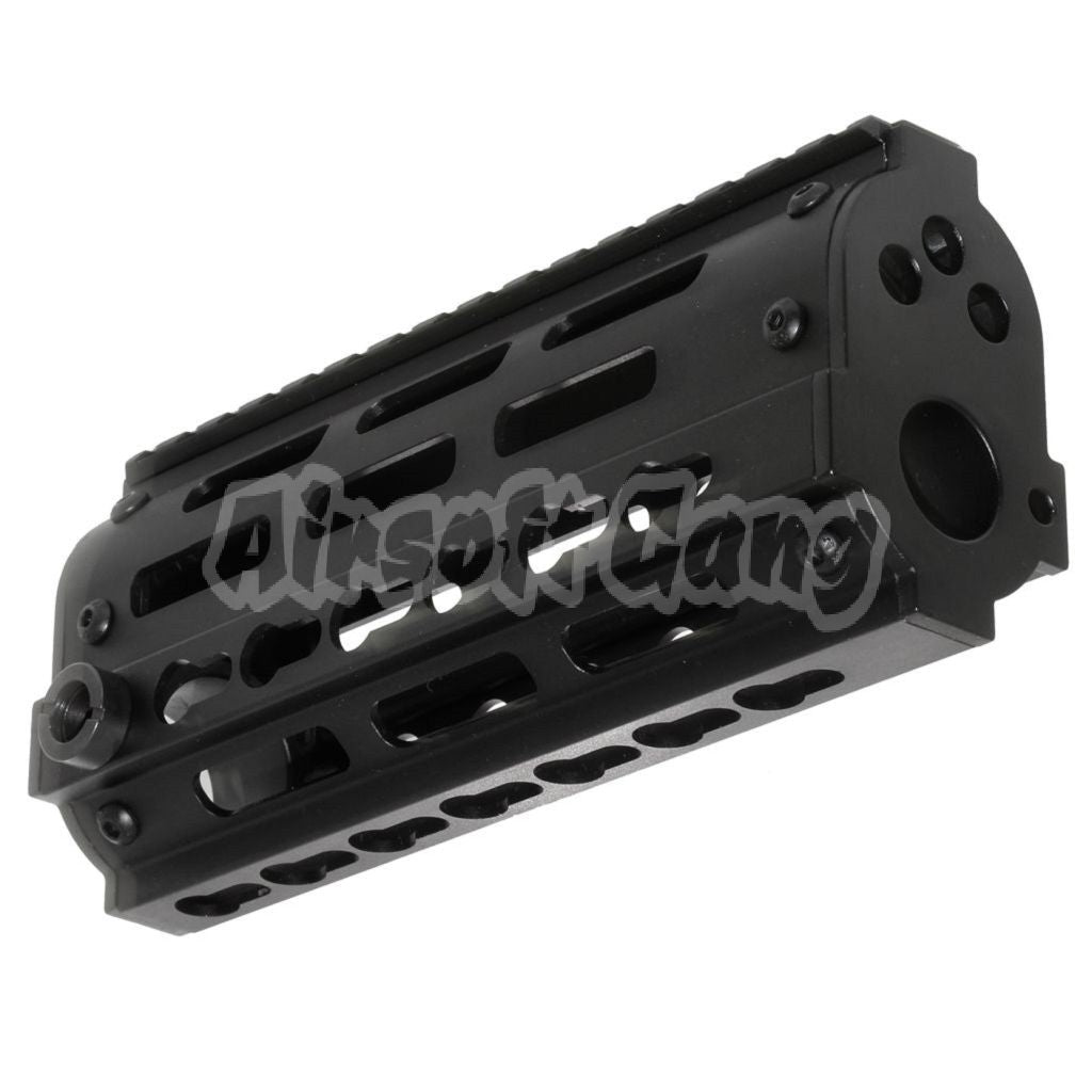 Airsoft JG Golden Eagle 170mm FightLite MCR Keymod RAS Handguard Rail System For JG6661 Tokyo Marui M4 Series AEG Rifles Black