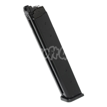 Airsoft 50rd Long Gas Magazine for EMG SAI BLU E&C APS ARMY BELL UMAREX Elite Force VFC AW WE Tokyo Marui G17 G18C G-Series GBB Pistol Black