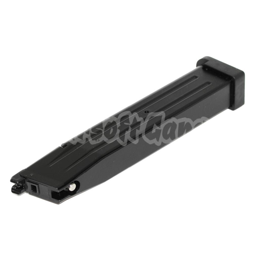 Airsoft 50rd Long Gas Magazine for ARMY R501 R504 R601 R603 R604 R607 / KJ KP-05 / Zeon / EMG SAI STI TTI / BELL / AW / WE / E&C / Tokyo Marui Hi-Capa GBB Pistol Black