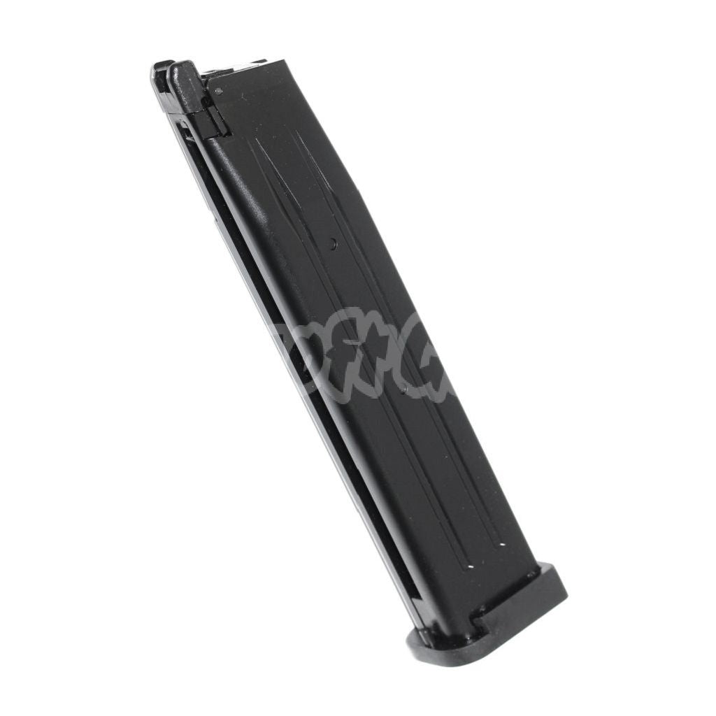 Airsoft 50rd Long Gas Magazine for ARMY R501 R504 R601 R603 R604 R607 / KJ KP-05 / Zeon / EMG SAI STI TTI / BELL / AW / WE / E&C / Tokyo Marui Hi-Capa GBB Pistol Black