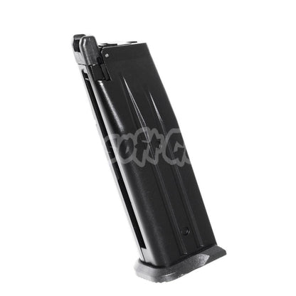 Airsoft 25rd Gas Magazine for ARMY R607 DVC Carry / Tokyo Marui / WE Hi-Capa 3.8 GBB Pistol Black